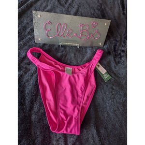 NWT Wild Fable Pink Bikini Bottom L